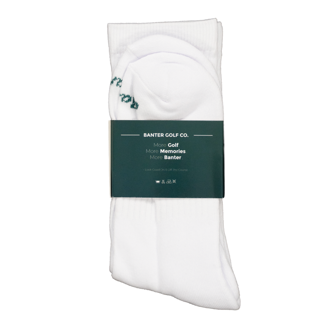 Banter Golf Icon Socks — pair detail, Icon Collection